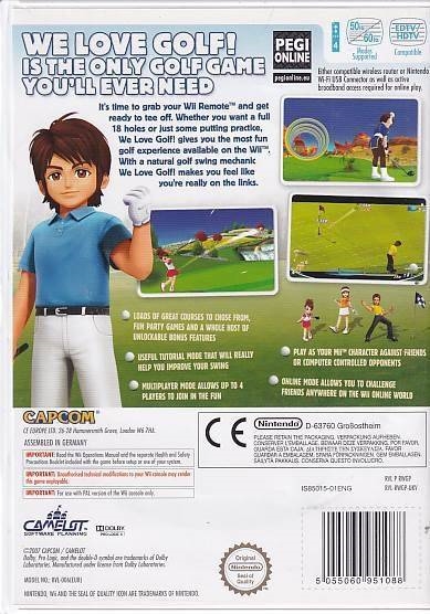 We Love Golf - Nintendo Wii (B Grade) (Genbrug)